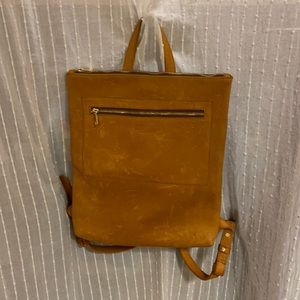 Parker Clay Miramar Leather Backpack